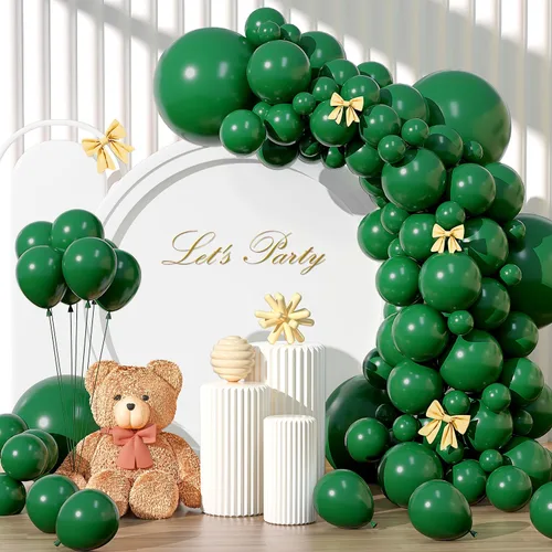 Miniatura 29 de Kit de arco de globos rojo brillante de 135 piezas de diferentes tamaños de 18, 12, 10 y 5 pulgadas, decoraciones de fiesta de color rojo para baby