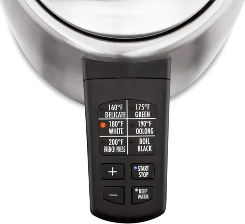Miniatura 8 de Hamilton Beach Hervidor de té eléctrico de acero inoxidable de temperatura variable 41025