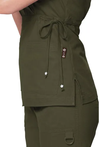 Miniatura 4 de koi Classic 137 Katelyn Blusa scrub Mock-Wrap, para mujer