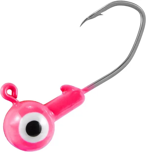 Dr.Fish Paquete de 20 cabezas de plantilla de pesca, plantillas de cangrejo, bolas redondas, anzuelos de pesca de agua dulce, señuelos de pesca de