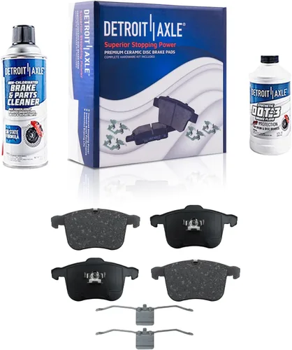 Miniatura 120 de Detroit Axle - Pastillas de freno traseras para Mercedes-Benz C230 C240 C280 C320 C350 CLK320 CLK350 CLK430 E300 E320 E420 E430 SLK350, pastillas