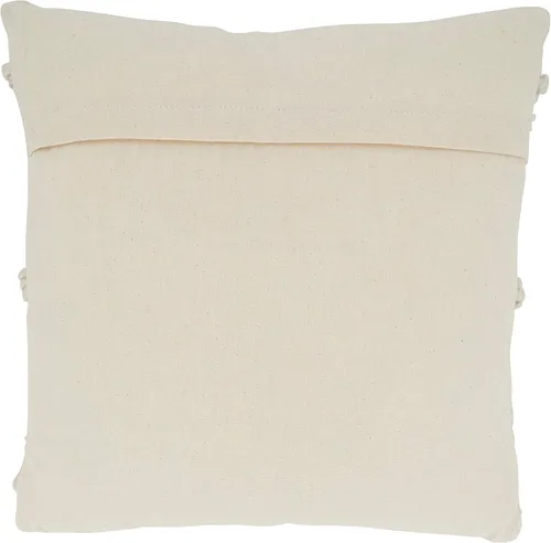 Miniatura 2 de SARO LIFESTYLE Almohada de diamante Pom Pom con relleno de plumón