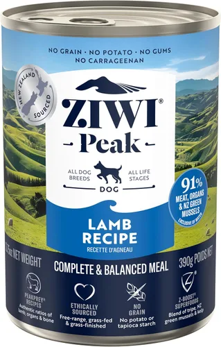 Miniatura 17 de ZIWI Peak - Alimento húmedo enlatado para perros, totalmente natural, alto en proteínas, sin granos, ingredientes limitados, con superalimentos