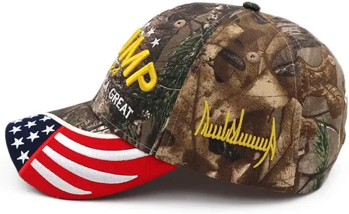 Miniatura 4 de Engmoo Gorra de béisbol ajustable Trump 2024 Keep America Great Take America Back con bordado de bandera de Estados Unidos