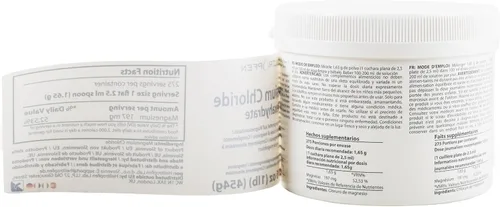 Miniatura 4 de 1 libra de cloruro de magnesio hexahidrato Ingredientes de grado farmacéutico Polvo de cristal Pure Ph. EUR., BP, USP, 100% Heiltropfen®