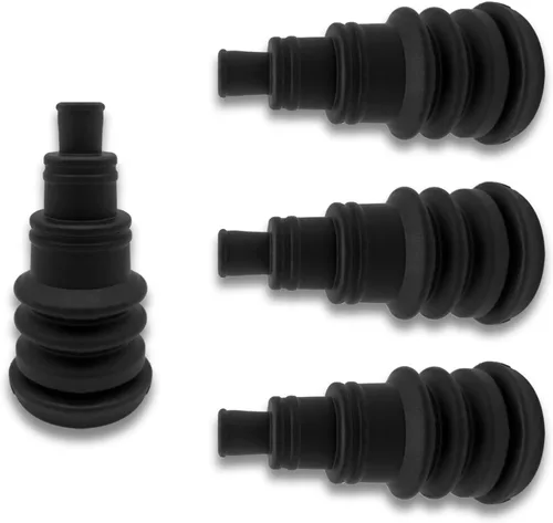 Juego de 4 fundas universales para cortafuegos, kit de ojales de cortafuegos seguro y práctico que puede acomodar paquetes de cables de 3/8 a 1