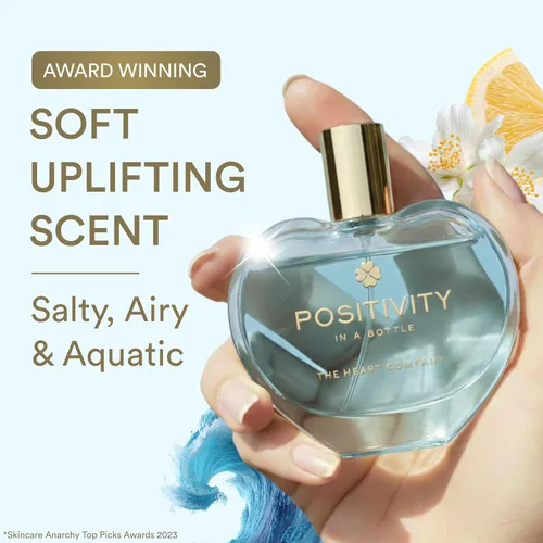 Miniatura 3 de THE HEART COMPANY POSITIVITY en una botella Perfume fresco para mujeres Regalos veganos para mujeres Spray de Eau de Parfum para mujer 75ml