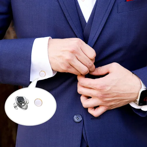 Miniatura 6 de 100 piezas de embragues traseros de pasador de bloqueo plateados, tachuelas de metal de mariposa para broche, sombrero, solapa, insignias, repuesto