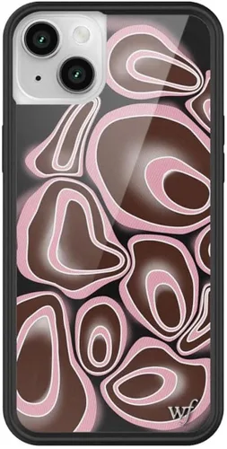 Miniatura 15 de Fundas Wildflower - Compatibles con Apple iPhone 14 Plus Parachoques protector negro, certificado de prueba de caída de 4 pies, propiedad