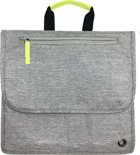 So-Mine Commuter Bolsa esencial Se fija al asiento de la aerolínea y el bolsillo del coche Organizador de viaje Perfil delgado 6 bolsillos 2