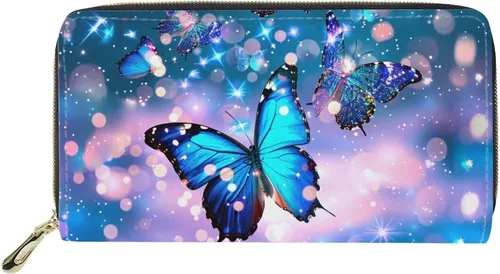 Miniatura 32 de Mumeson Durable Wallet Monedero Portátil Cosméticos Bolsa Maquillaje Bolsa con Correa
