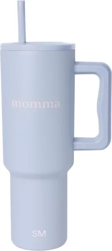 Miniatura 18 de Simple Modern - Vaso Trek de 30 onzas con asa y tapa con sorbete, taza de viaje de acero inoxidable con aislamiento, apta para portavasos Sea