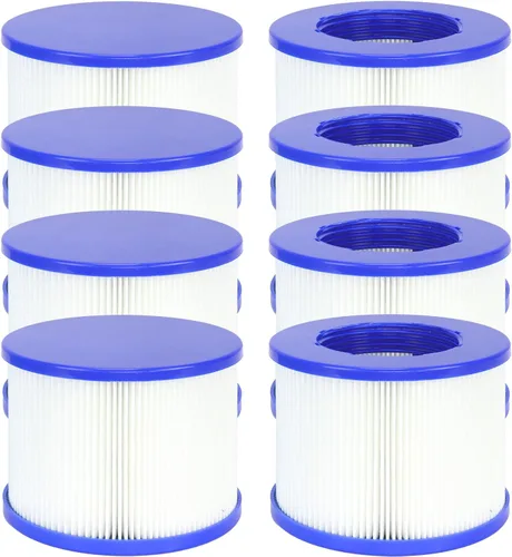 Miniatura 10 de Cartucho de filtro de repuesto para bañera de hidromasaje, filtros de spa atornillables compatibles con todos los jacuzzis inflables RELXTIME