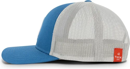 Miniatura 5 de Sombrero de camionero Sun Wave - Acero AzulPlata - Cierre Snapback, azul y Silver