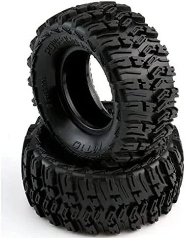 Miniatura 2 de Powerhobby 24 1.0" Micro Rock Crawler Neumáticos (4) 124 Axial SCX24 Carisma MSA-1E Associated Enduro24 RCW4D Rascal (MT10)