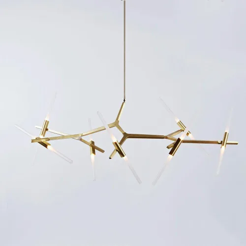 Miniatura 3 de Candelabro Golden Astral Agnes (6 luces, dorado)