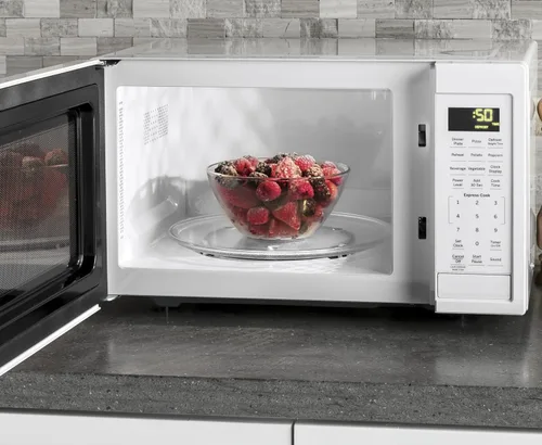 Miniatura 7 de GE hornos microondas de mostrador, Pequeño, Blanco