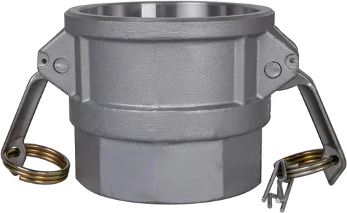 Miniatura 8 de 2 piezas de aluminio Camlock (1 pulgada D) accesorios de manguera de leva y ranura, accesorios de bloqueo de leva, acoplador hembra x rosca NPT