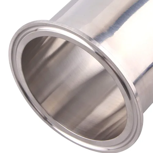 Miniatura 6 de DERNORD Tubo de carrete sanitario con extremos de abrazadera, tubo redondo sin costura de acero inoxidable 304 con brida de virola de triple