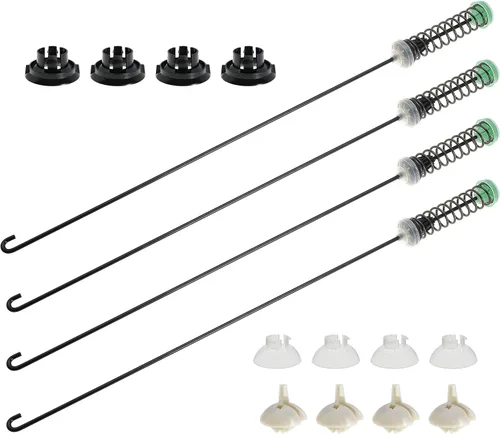 W11130362 Kit de varilla de suspensión de lavadora para Whirlpool para Kenmore y para lavadoras Amana Reemplazar 11022352510 WTW5000DW2 MVWC565FW0