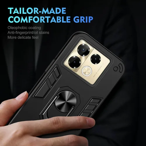 Miniatura 6 de Funda compatible con Xiaomi Redmi Note 12 Pro, funda para Redmi Note 12 Pro Speed/Poco X5 Pro 5G [con protector de pantalla de vidrio templado]
