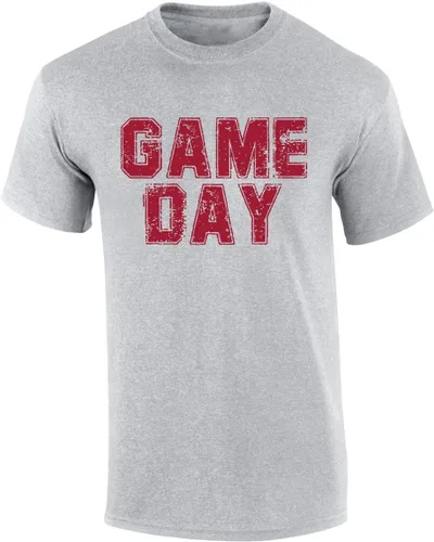Alabama - Camiseta de manga corta para hombre, color del equipo de fútbol de Alabama, color carmesí