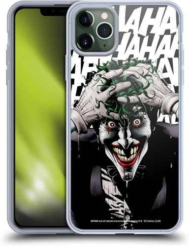 Head Case Designs Funda de gel suave con licencia oficial de The Joker DC Comics The Killing Joke Character Art compatible con Apple iPhone 11 Pro