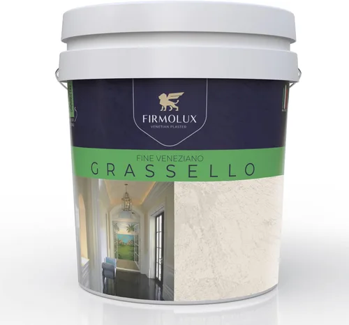 Miniatura 33 de Grassello Auténtico Yeso veneciano Yeso pulido brillante Hecho en Italia a partir de lima y mármol Colores claros (5) Color: BMAF310 Sutil