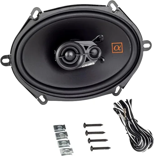 Miniatura 2 de Alphasonik 1 par de NS683 Neuron Series 6x8/5x7 (360 vatios máximo para el par) 180 vatios máximo por altavoz, altavoz de audio de coche de rango
