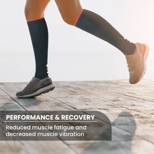 Miniatura 10 de GoWith Compression Socks for Men & Women, Cushioned 20-30 mmHg Graduated Compression Running Socks, Athletic Knee High Socks