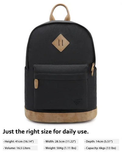 Miniatura 2 de HotStyle Mochila clásica 936Plus, tamaño mediano, 16 litros, talla única , Mochilas tradicionales