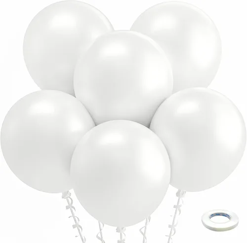 Miniatura 165 de Bezente - Globos de 12 pulgadas de látex con confeti para bodas, graduaciones, despedidas de soltera y cumpleaños, aptos para helio, dorado, 60