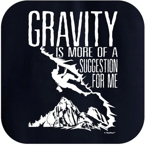 Miniatura 2 de Rock Climbing Gift Gravity More of a Suggestion Sudadera con capucha Premium