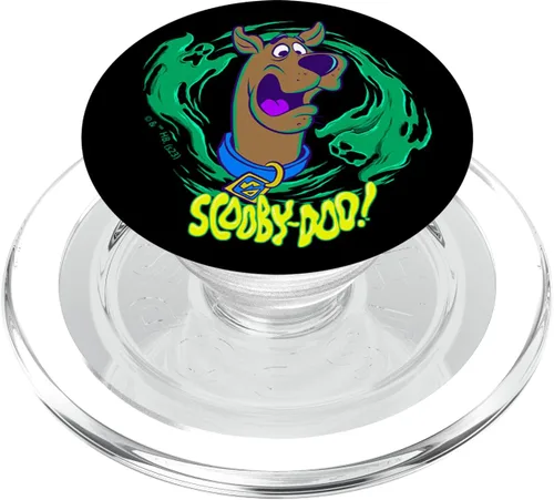 Miniatura 8 de Scooby-Doo Surrounded By Ghosts - PopSockets intercambiables con cabeza envejecida