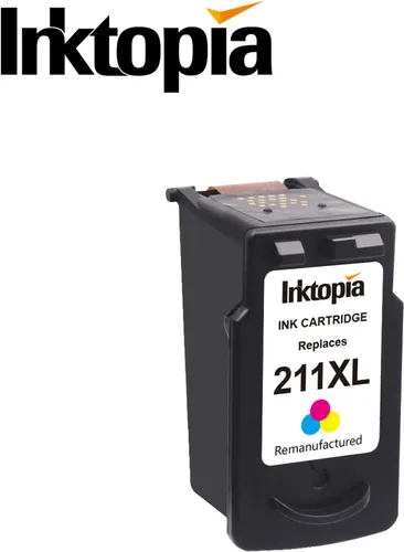 Miniatura 6 de Inktopia Cartucho de tinta remanufacturado de repuesto para Canon CL-211XL 211XL 211 XL paquete individual (1 tricolor) para impresora Canon PIXMA