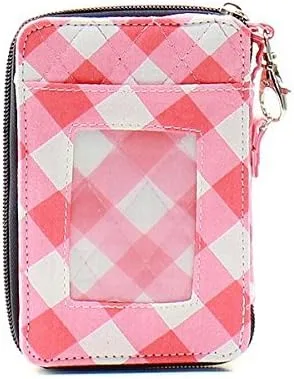 Miniatura 5 de Gingham - Mini cartera acolchada (azul)
