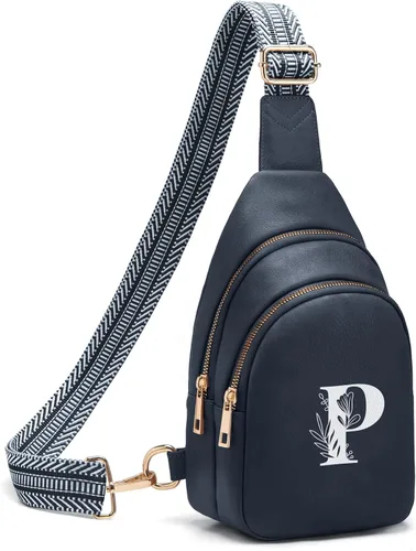 Miniatura 117 de Viverte Bolsas Cruzadas para Mujeres Bolso de Hombro Inicial Riñoneras Personalizadas Regalos para Mamá Mujer Esposa