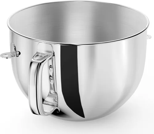 Miniatura 8 de Tazón de mezclador de acero inoxidable de 6QT para mezcladores de pie Kitchenaid, tazón de mezcla de Kitchen Aid para mezclador de elevación de 6QT