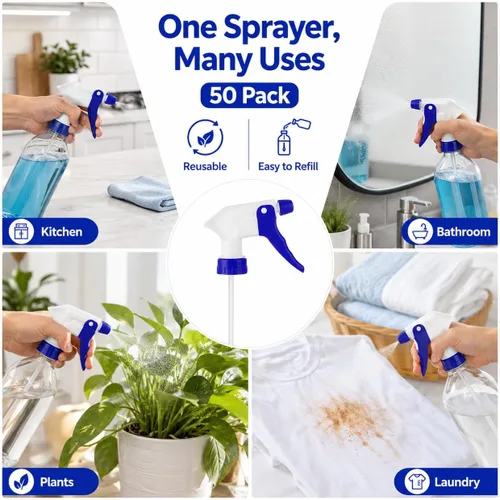 Miniatura 7 de Reemplazo de boquilla para botella de spray (50, azul)