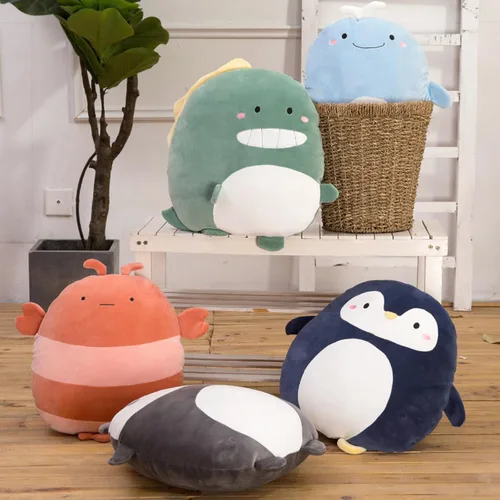 Miniatura 4 de Almohada de peluche de panda, 8 pulgadas, diseño de panda kawaii, lindo juguete de peluche de dibujos animados, juguetes para niños y niñas
