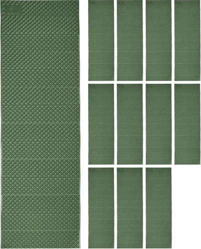 Miniatura 10 de REDCAMP Almohadillas de espuma plegable para acampar para dormir, almohadilla impermeable de espuma de celda cerrada para dormir mientras acampas