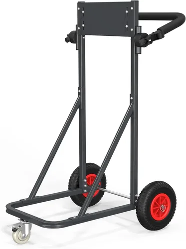 TUFFIOM Soporte de motor de barco fuera de borda, soporte de motor fuera de borda resistente, carrito de transporte, soporte de motor de barco,