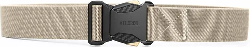 Miniatura 3 de MILORDE Men Tactical Belt,Stretch Nylon Web,Hiking Rigger Military Work-Quick Release