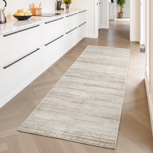 Miniatura 8 de PADOOR Alfombra moderna abstracta para entrada, alfombra lavable de 2 x 3 pulgadas, antideslizante, ultra suave, de pelo bajo, para puerta