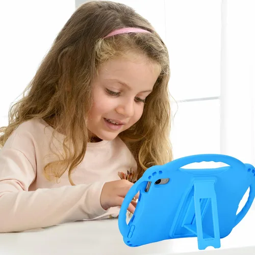 Miniatura 6 de TopEsct Funda infantil para iPad mini 7 (A17 Pro) 2024/iPad Mini6 2021, funda de silicona a prueba de golpes con soporte de asa para iPad mini