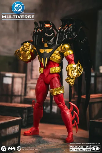 Miniatura 12 de McFarlane Toys - DC Multiverse Azrael Batman (Knightquest) Figura de acción de 7 pulgadas
