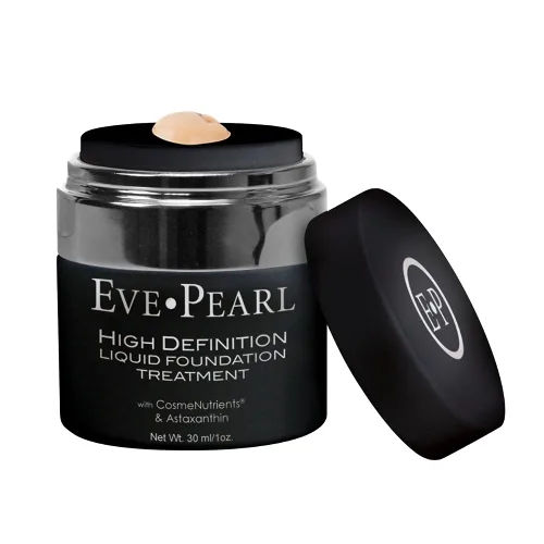 EVE PEARL Tratamiento de base líquida HD todos los días, maquillaje de larga duración, hidrata la piel envejecida, natural, mate, minerales,