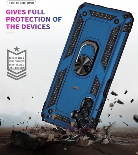 Miniatura 6 de STARSHOP Funda compatible con Samsung Galaxy A13 5G, con protector de pantalla de vidrio templado incluido, protección contra caídas de grado