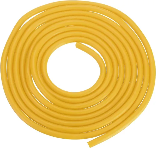 Miniatura 9 de Tubo de goma de látex natural de 1/4 de pulgada de diámetro interior x 3/8 pulgadas de diámetro exterior, manguera de goma de 26 pies altamente Rojo