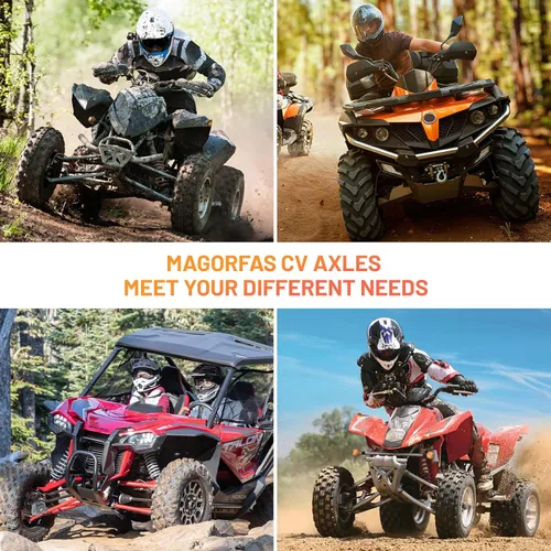 Miniatura 6 de Eje de transmisión CV delantero izquierdo/derecho para Yamaha Grizzly 700 2007-2013, Kodiak 700 2016-2020, Yamaha Grizzly 550 2009-2014, Eje